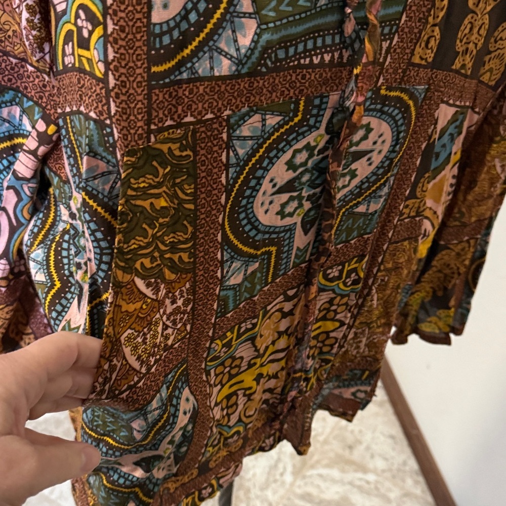 EARTHBOUND Multicolor Patterned Tunic - Picture 3 of 12